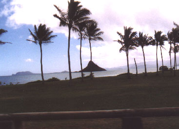 Chinamans's Hat island formation
