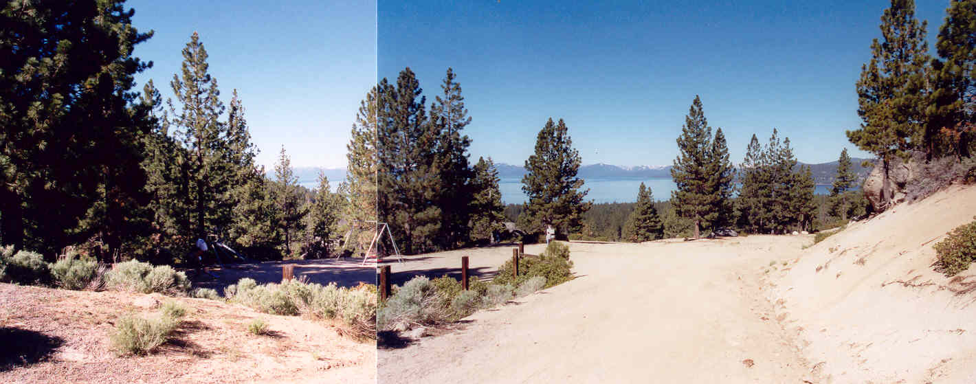 View of Lake Tahoe from Ponderosa Breakfast Area