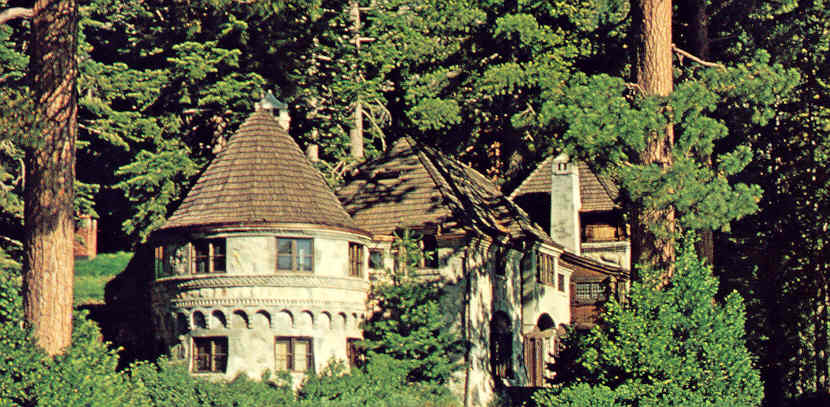 Vikingsholm Castle (photo from souvenir guidebook)
