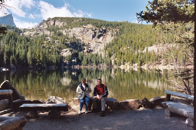 Julie and Eric at Bear Lake