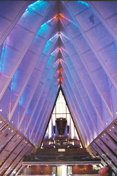 Protestant Chapel inside the Cadet Chapel