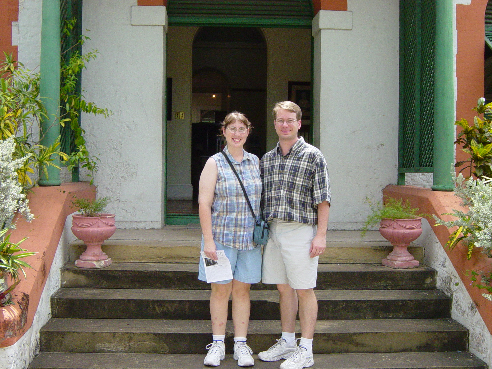 Julie and James at Tyrol-Cot