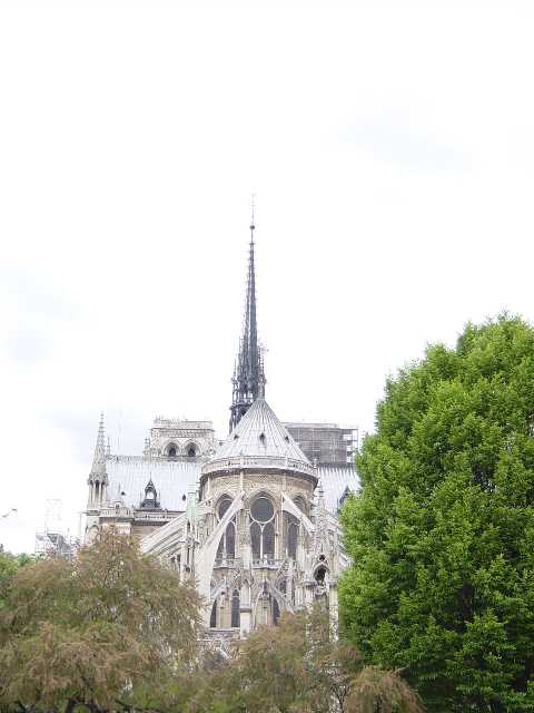 East end of Notre Dame Cathedral