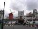 Outside the Moulin Rouge