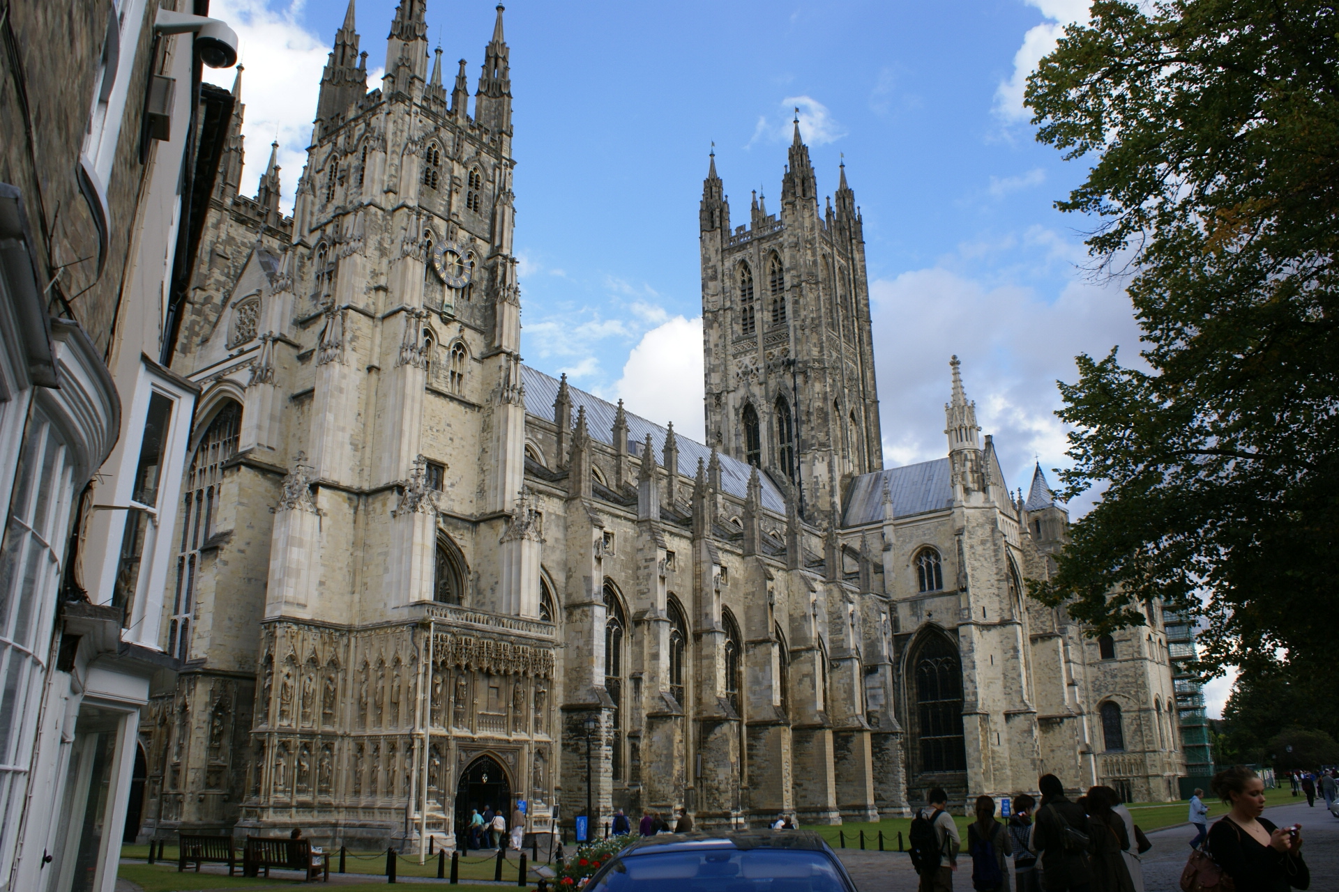 Large stone gothic style building