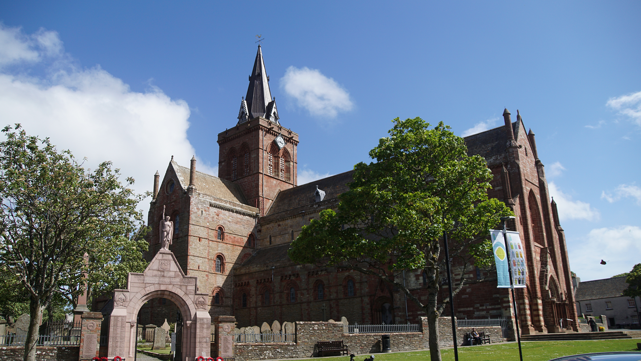Red stone cathedral